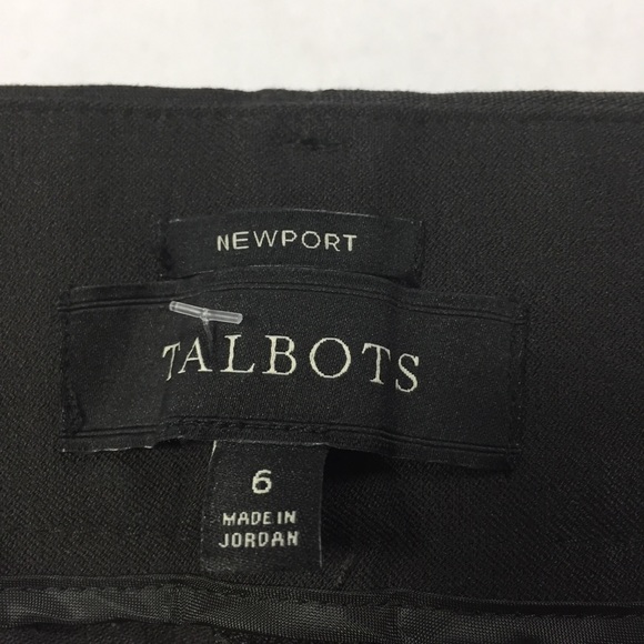 Talbots Newport Stretch Straight Leg Pants - Picture 5 of 7